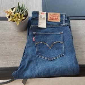 ⚠️NEED GONE - Levi's High Rise Straight Crop 724